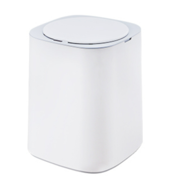 Plastic Sensor Trash Bin with trash bag ring