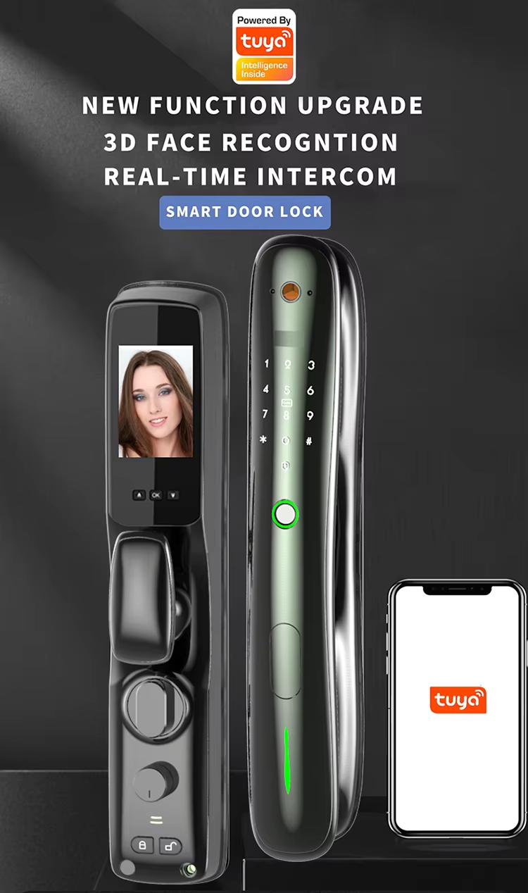 tuya 3d face recognition lock