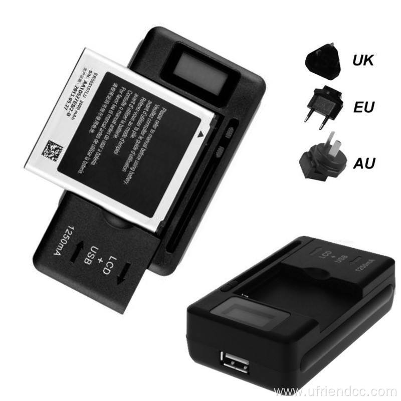 New Mobile Universal Battery Charger Lcd Indicator Screen