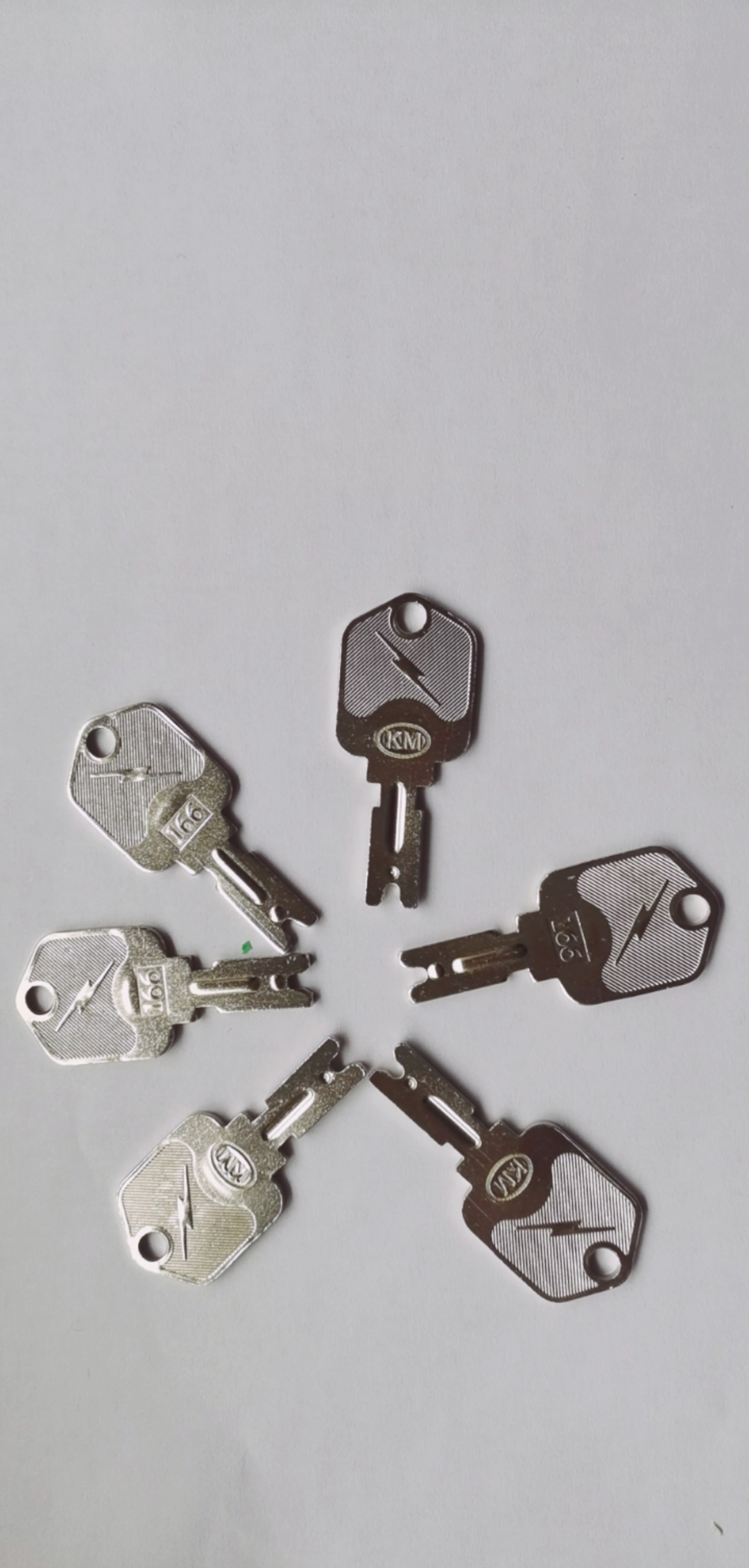 186304 6 Piece Hyster Forklift Key Set