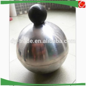brushed aluminium half ball/hollow aluminum ball