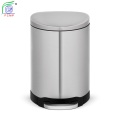 Metal Stainless Steel Hotel Office Garbage Bins Kitchen