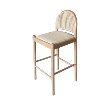 Mrs. Woods Nordic -Stil komfortable gemütliche Freizeit Liege Stoffstuhl - Perfekte Wohnzimmermöbel