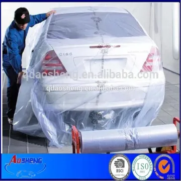 disposable auto refinishing plastic masking film