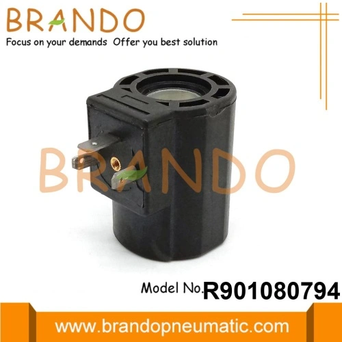 중국 Rexroth 유형 유압 솔레노이드 밸브 코일 R901080794 24V 제조업체
