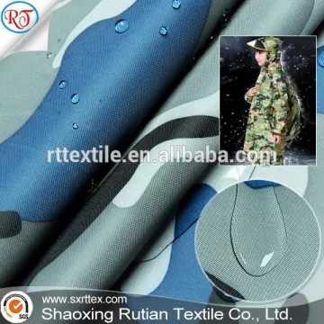 pu coated nylon waterproof fabric for raincoat