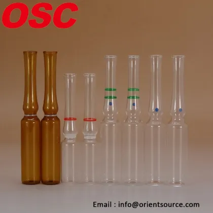 OEM/ODM disposable empty ampoule glass bottle for eye drop