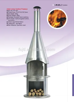 Outdoor heater BBQ fireplace FP-001