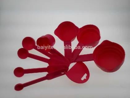 colorful spoon,plastic measure spoon,houseware plastic spoon.
