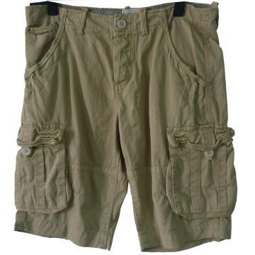 Casual Army Green Men\'s Short Pants