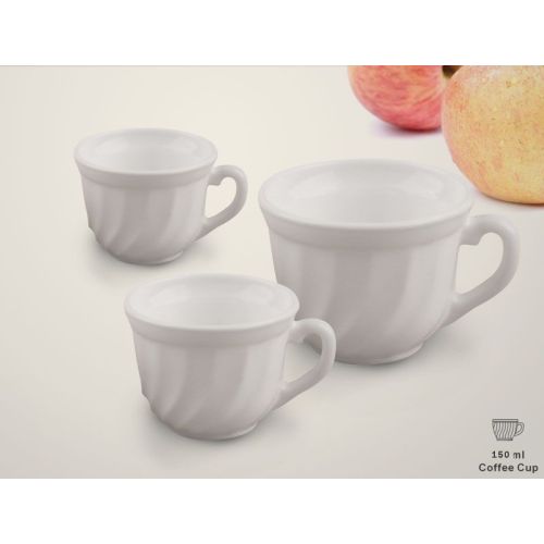 Elegante Form Kaffeetassen und Untertassen