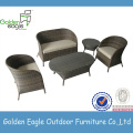 Round Outdoor Muwebles Rattan Sofa