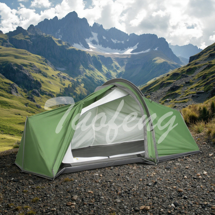 ਲਾਈਟਵੇਟ ਅਲਮੀਨੀਅਮ ਦੇ ਖੰਭੇ ਬੈਕਪੈਕਿੰਗ ਟੈਂਟ