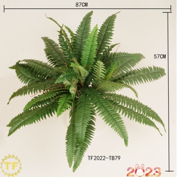 Fern de Boston Artifical com 56 LVs pendurados