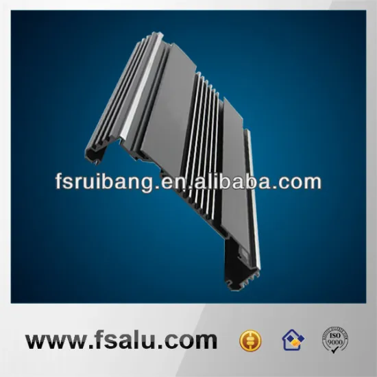 black anodized aluminum enclosure for electrical equipment