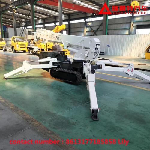 3.0 Ton Spider Crane 3t crawler crane overhead operation vehicle Supplier