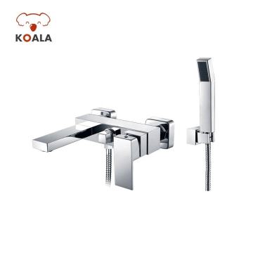 One-Handle Water Saving Bathroom Hand Spray In-Wall Douche Faucet