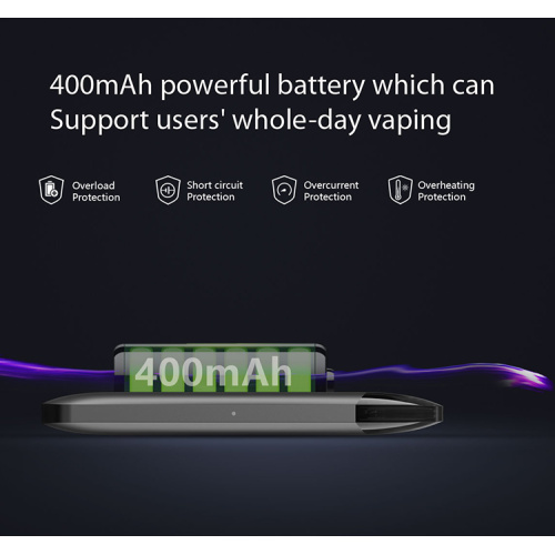 Closed  Pod Built-in 650mAh Battery Vape Kit