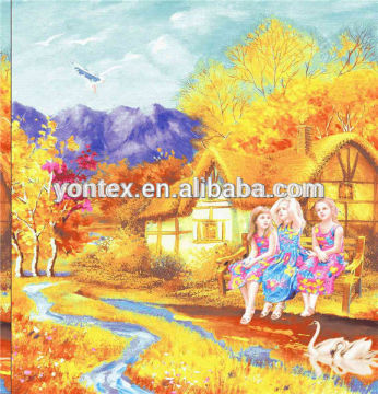 3D digital fabric for bedding set