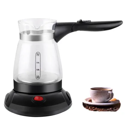 Borosilicate Glass Electric Coffee Maker Pots for Turkish Coffee