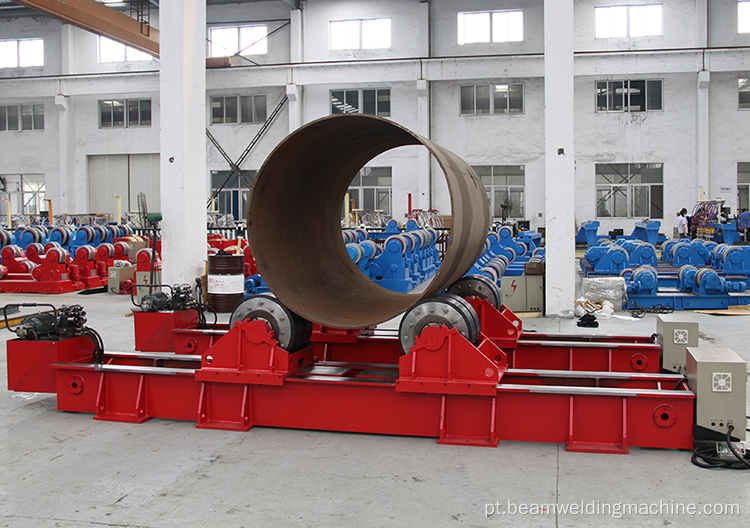 Rotador de soldagem de tubo de 60 toneladas