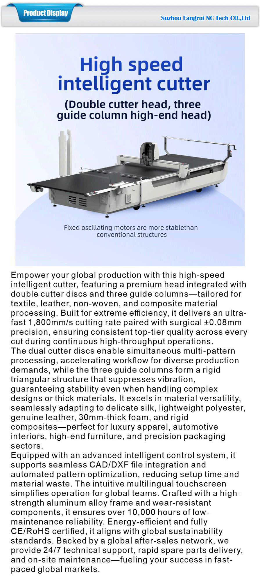 High-speed Cutting Machine -xiangqing1-FR027