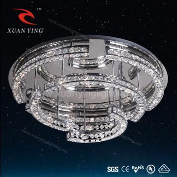 Chrome plated home lighting crystal ceiling lights