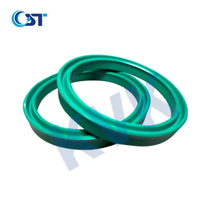 Polyurethane rubber lip seal
