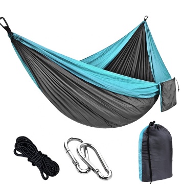 POLAR EVERST Double &amp; Single Nylon Camping Hammocks: il tuo compagno essenziale per le escursioni della foresta, lo zaino in spalla di viaggio e i picnic