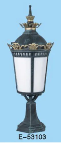 Energy Saving Antique Aluminium Garden Light