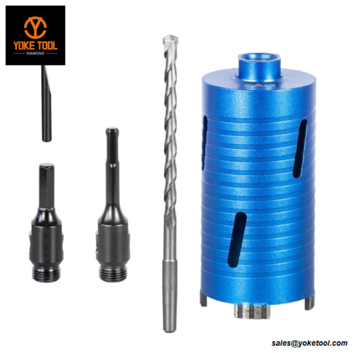 Core Diamond Diamond Dry Cuting Bit 3 "con broca piloto