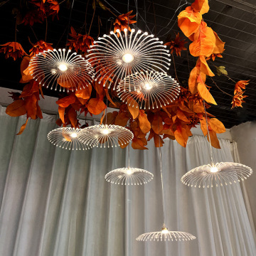 Décoration de mariage de haute qualité: 10 têtes lumières de poseille