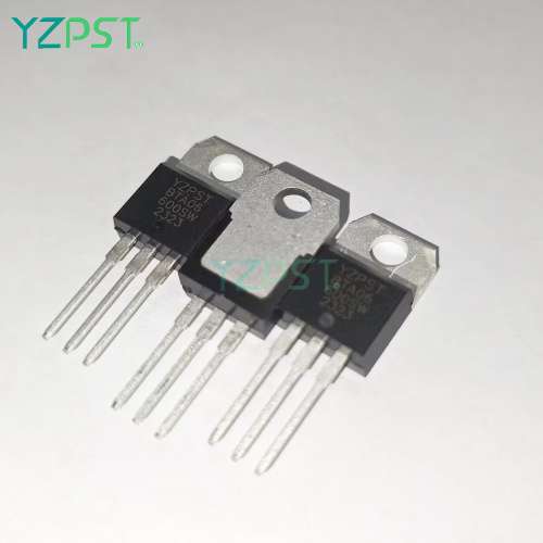 High commutation performances 6A BTA06 600SW Triac T0-220