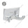 Zinc alloys towel rack