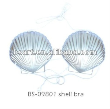 Shell shape hawaiian bra