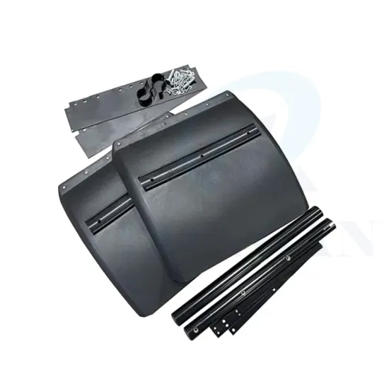 Wholesale Semi Truck Polymer Black Poly Plastic Quarter Fender Set for Freightliner New Cascadia 2018-2023