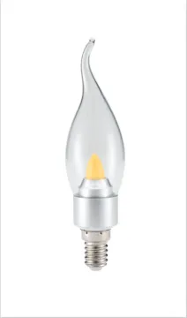 Candle Bulbs With E14 Base , Aluminum Heat Sink Spot Lighting