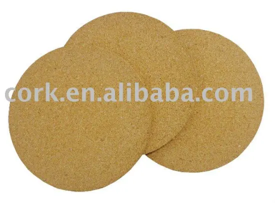 eco-friendly cork table mat heat-insulation & antislip