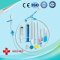 Single lumen venous catheter kit