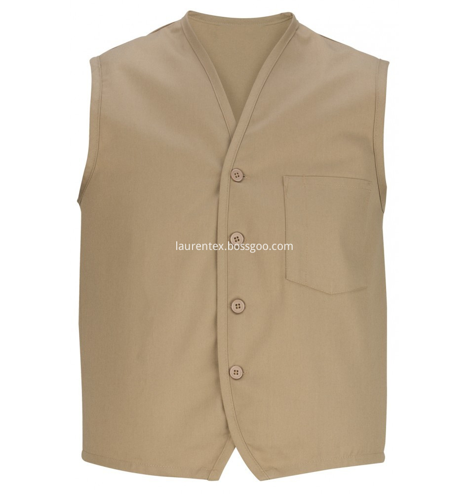 unisex apron vest yellow unisex apron vest yellow