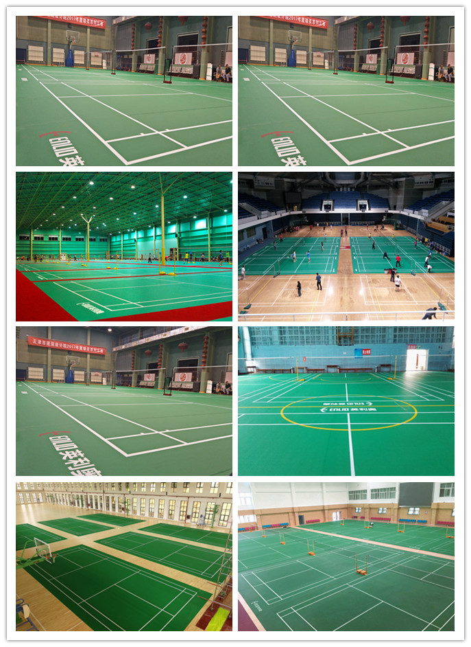 Badminton court mat Gallery