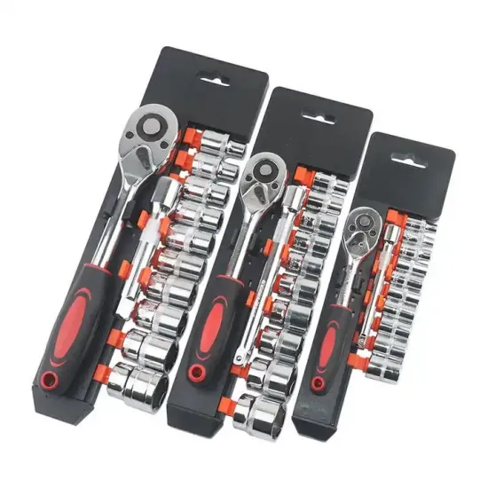 TOOLJOY 1/2", "1/4", "3/8" Ratchet Socket Wrench Set: Comprehensive Automotive Hand Tools for Car Maintenance