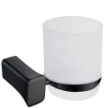 Wall Mounted Bathroom Toothbrush Glass Cup Holder