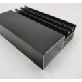 Powder coated aluminium door profile