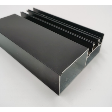 Powder coated aluminium door profile