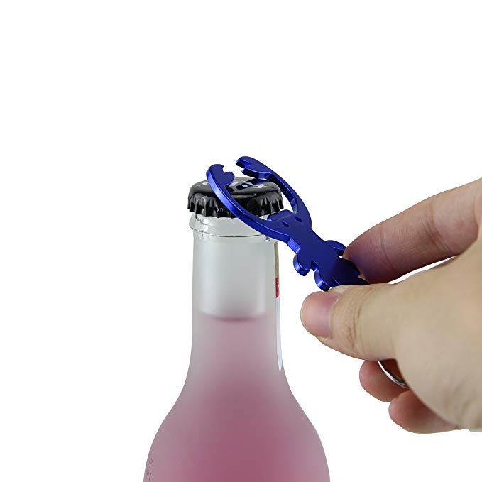 Personalized Metal Lobster Bottle Opener Keychain