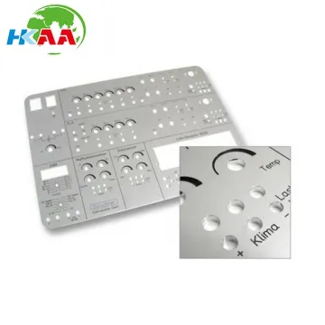 High-end Custom Aluminum Amplifier Front Panel with laser print