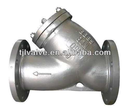 Y-strainer valves fitting