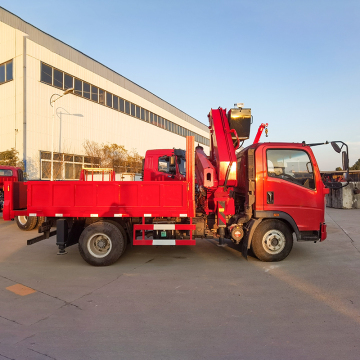 6x4 5-ton Folding Boom Truck-Mounted Crane: Good Quality at Low Price