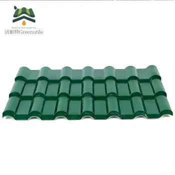Roman Style PVC ASA Roof Tiles for Homes